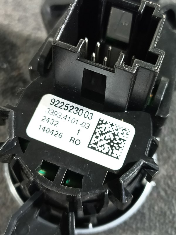 Botao BMW S5 F11 5R PRETA 922523003 Start Stop