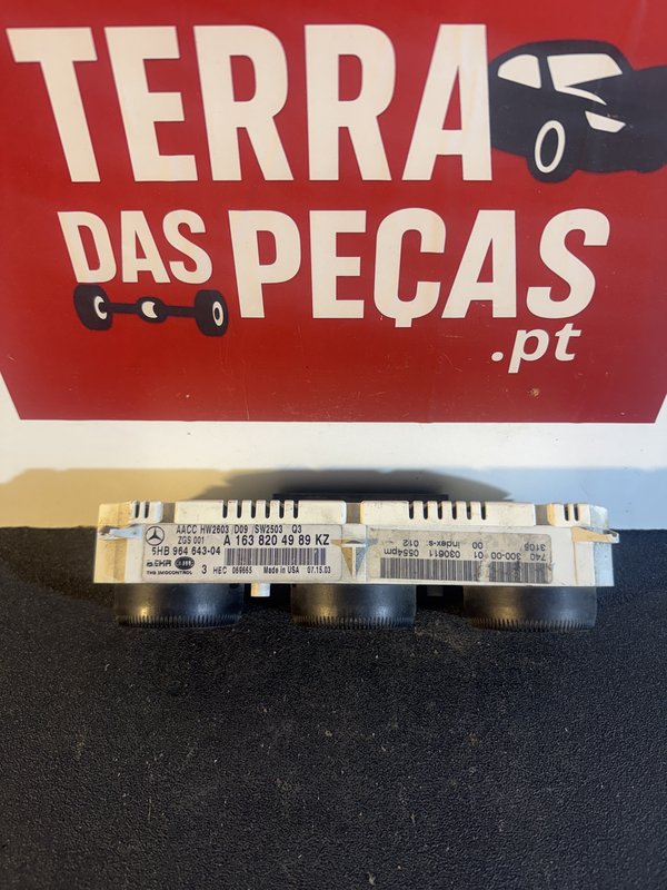 Botao de Sofagem Mercedes W163 A1638204989KZ