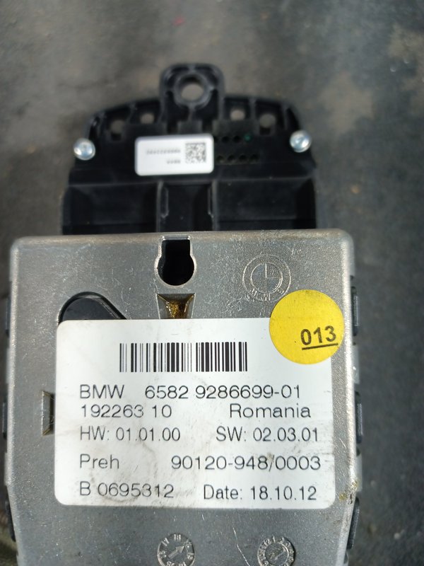Comando BMW S5 F11 5R PRETA 6582928669901