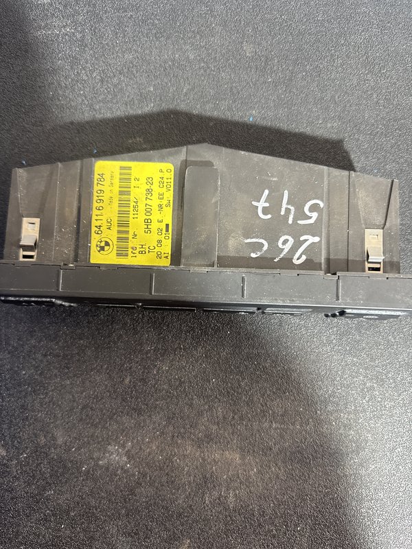 climatronic BMW E46 64116919784