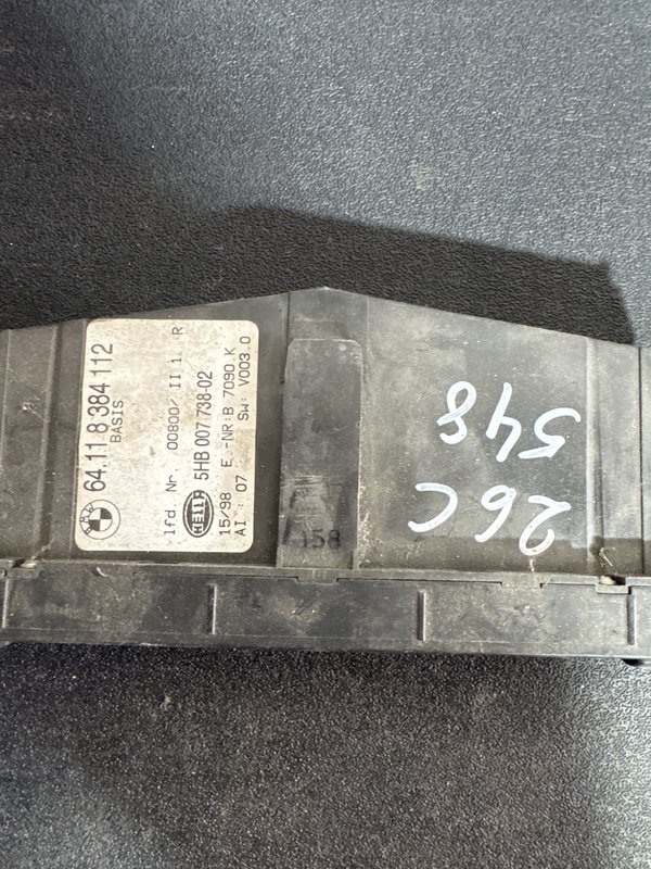 climatronic BMW E46 64118384112