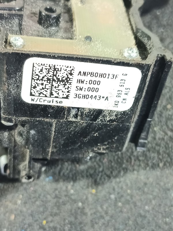 Comutador Manetes Piscas Escovas Grupo VAG 1K0953513G