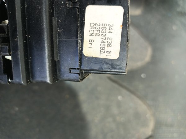 Comutador Manetes Piscas Escovas Grupo PSA 96307459ZL