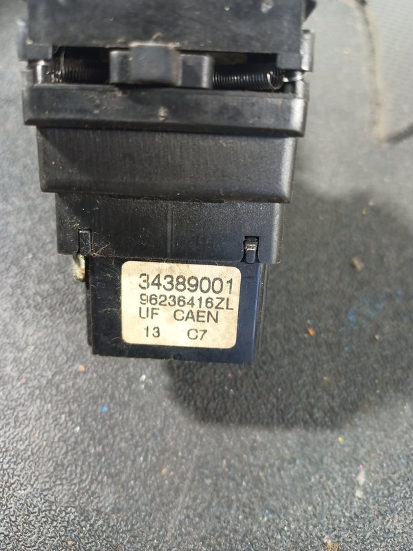 Comutador Manetes Piscas Escovas Grupo PSA 96236416ZL