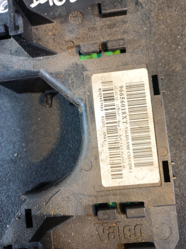 Comutador Manetes Piscas Escovas Grupo PSA 96656018XT