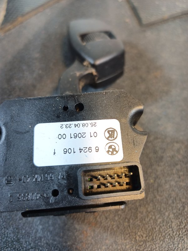 Comutador Manetes Piscas Escovas BMW 6924106F