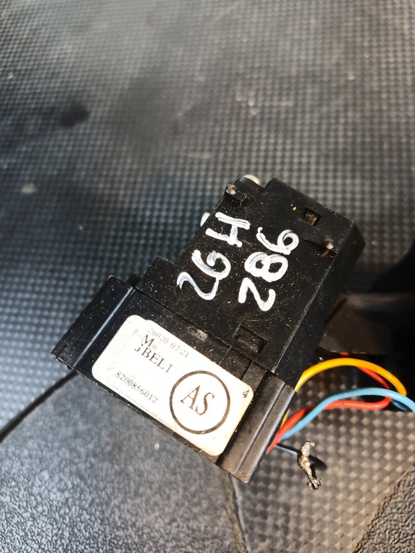 Comutador Manetes (Piscas e Escovas) RENAULT 8200856012