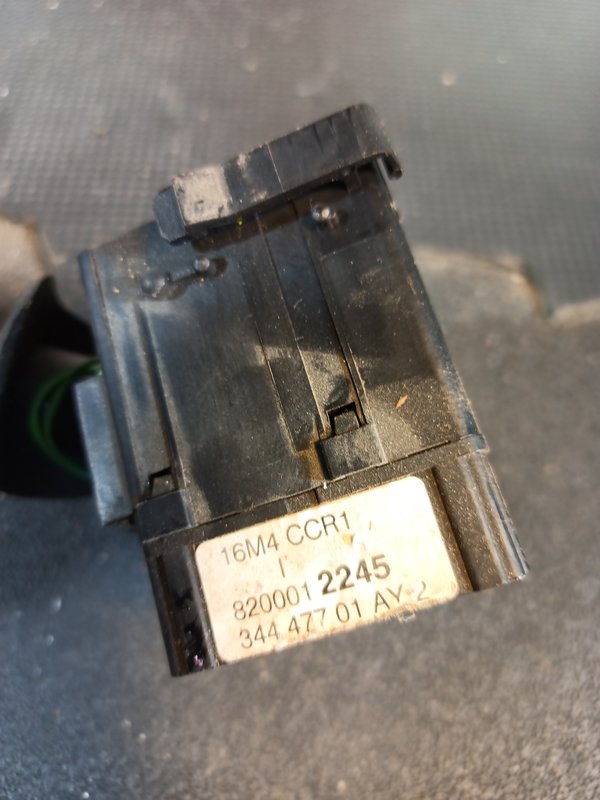 Comutador Manetes (Piscas e Escovas) RENAULT 34447701AY