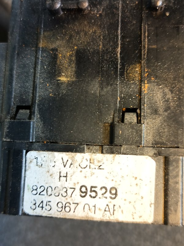 Comutador Manetes (Piscas e Escovas) RENAULT 34596701AP