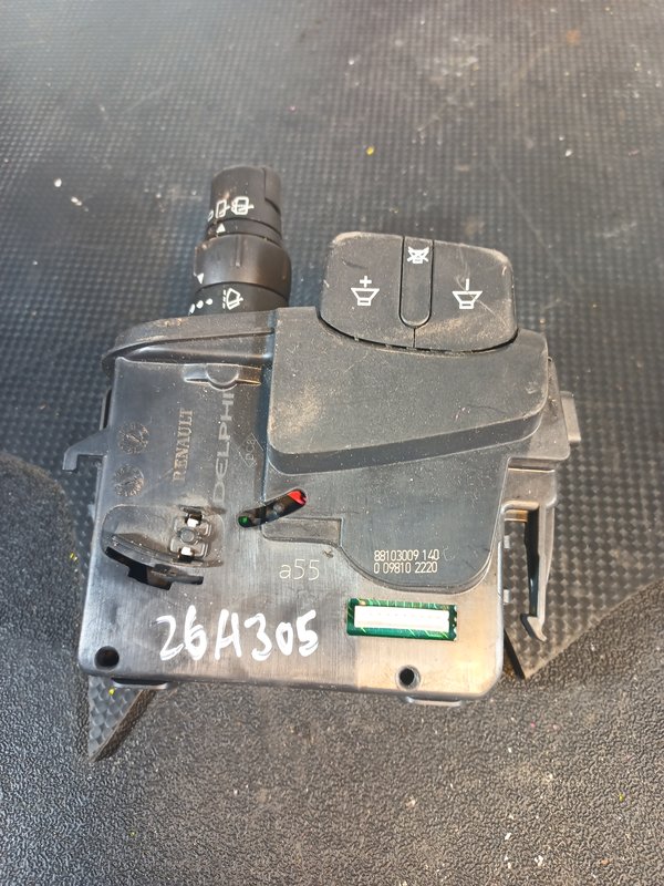 Comutador Manetes (Piscas e Escovas) RENAULT 88103009140