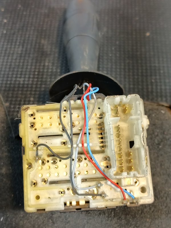 Comutador Manetes (Piscas e Escovas) RENAULT E107455941