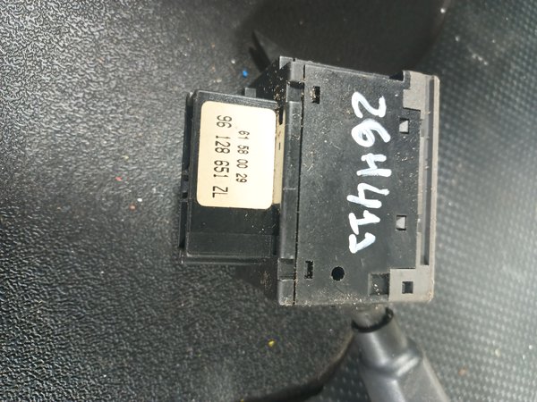Comutador Manetes Piscas Escovas PEUGEOT 96128651ZL