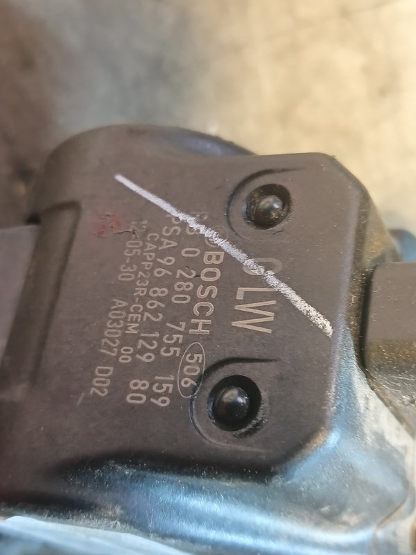 Pedal Acelerador PEugeot 508 I 9686212980