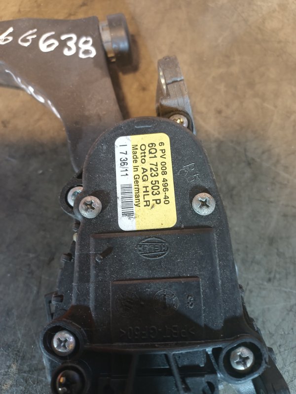 Pedal Acelerador VW Audi Seat Skoda 6Q1723503P