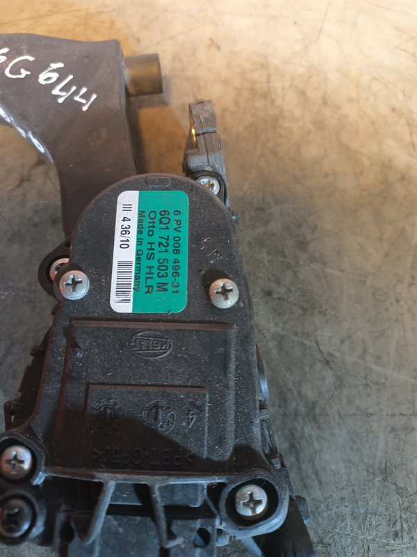 Pedal Acelerador VW Audi Seat Skoda 6Q1721503M