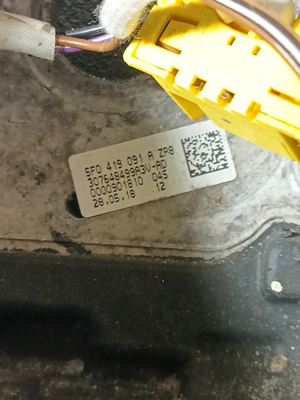 Volante Grupo VAG SEAT 5F0419091A