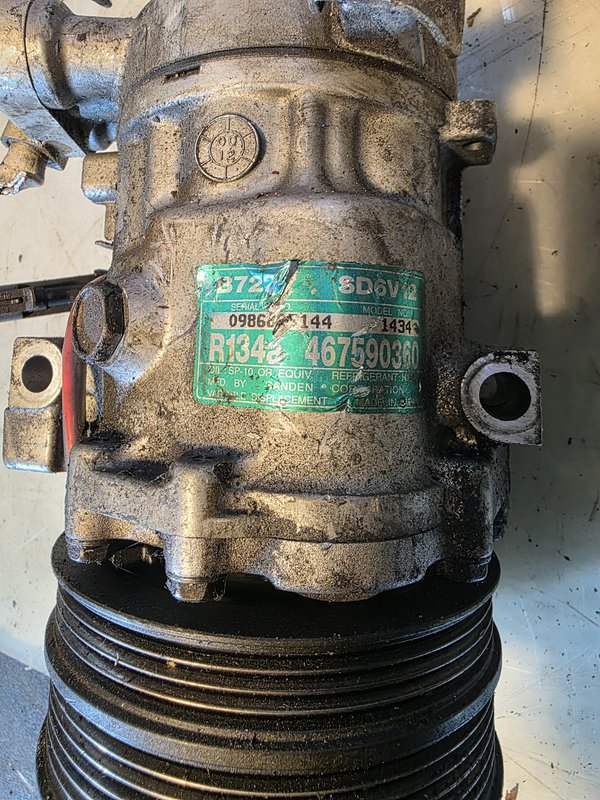 Compressor AC FIAT 2.4 20v 467590360