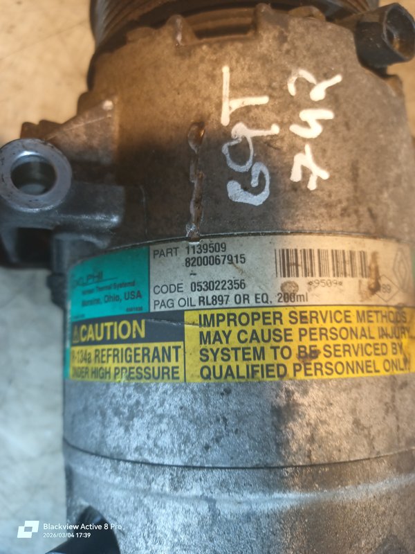 Compressor AC Renault 2.2 DCI 8200067915