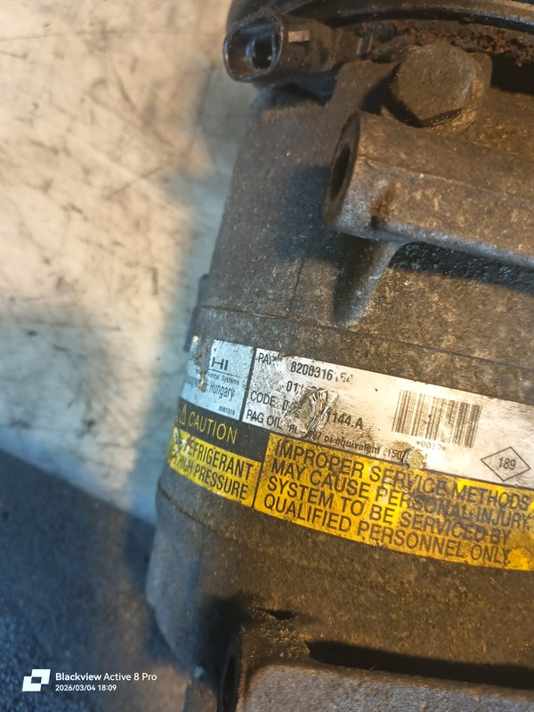 Compressor AC Renault 1.5 DCI 8200316164