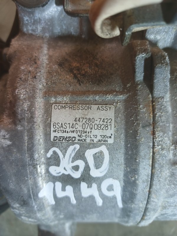 Compressor AC Mercedes 1.8 CDI 447280-7422