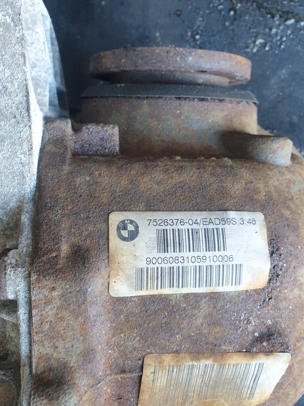 Diferencial BMW Serie 6 E63 7526376 3.46