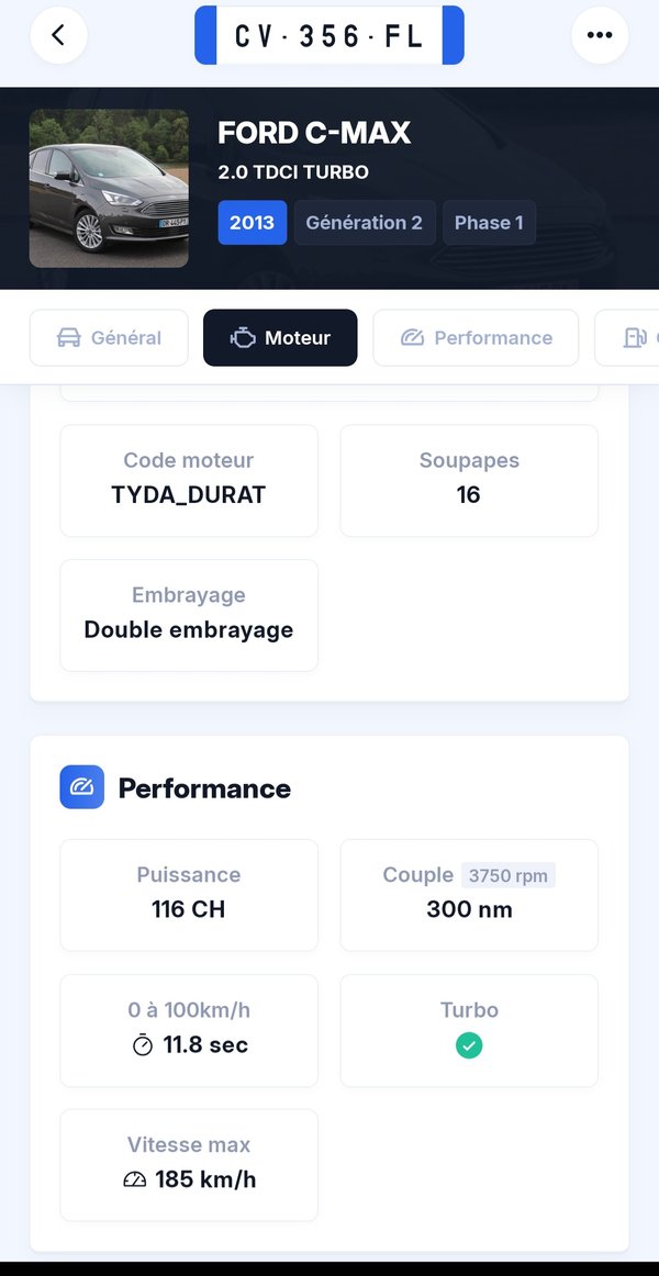 Motor 2.0 TDCi TYDA
