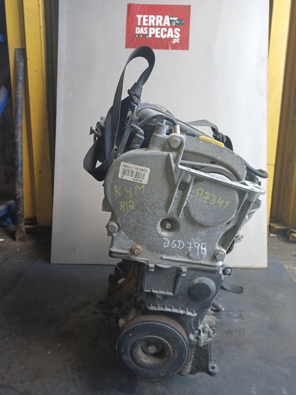 Motor Renault 1.6i 16v K4M812