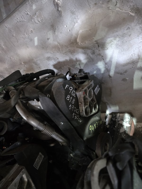 Motor RENAULT 1.9 DCI F9Q818