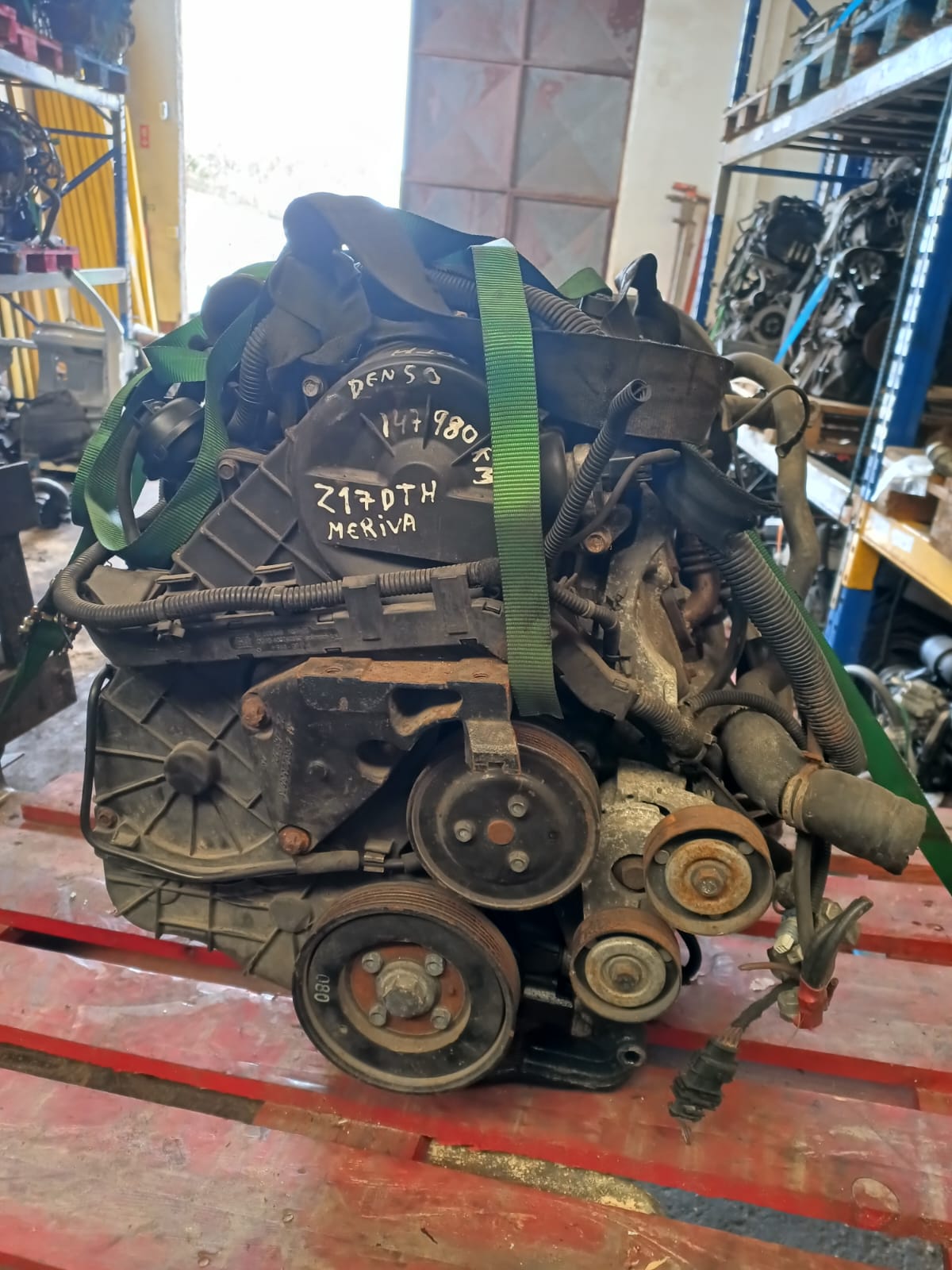 Motor Opel 1.7 CDTI Z17DTH injecao denso