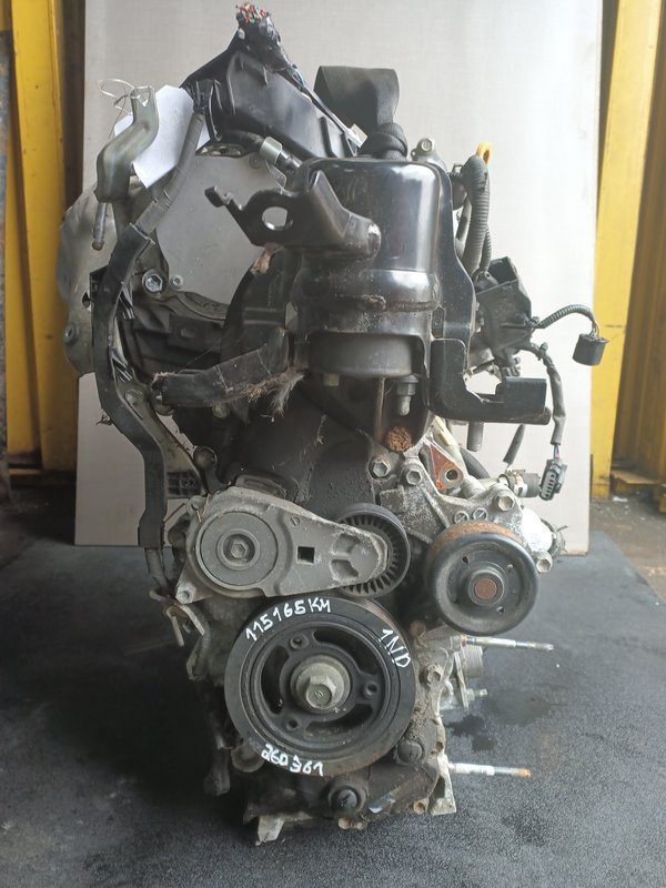Motor Toyota Yaris 1.4 D4D 90cv FAP 1ND-TV