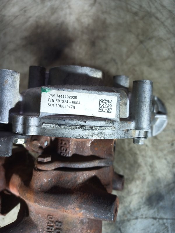 Turbo Renault 1.5 DCI H8201164371-9263R --A
