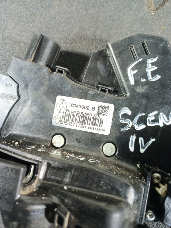 Fecho Porta RENAULT SCENIC IV FRENTE ESQUERDA 805037172R