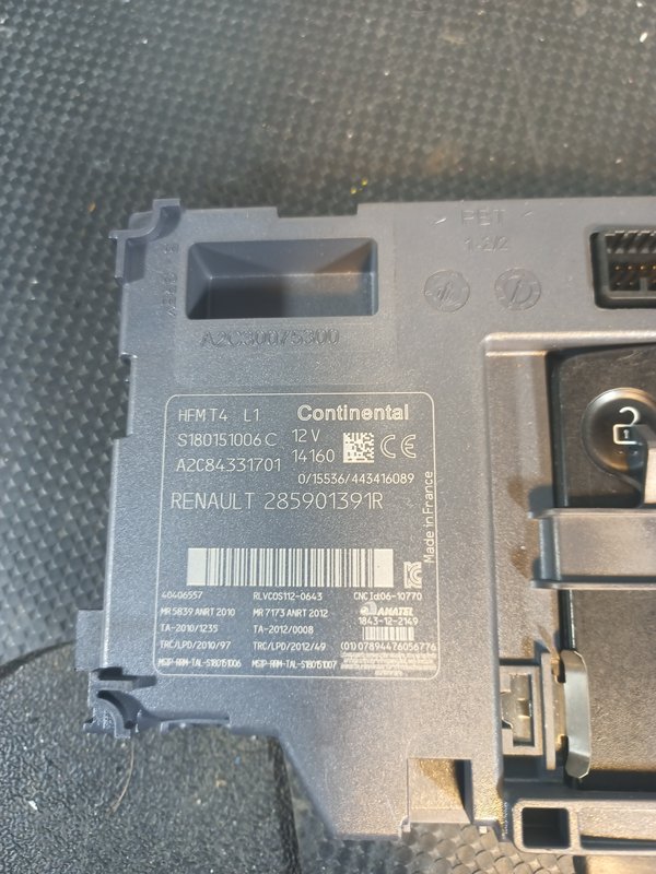 Leitor Cartao RENAULT 285901391R