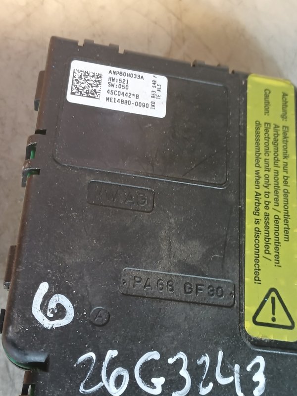 Sensor de Angulo de Viragem SKODA 1K0953549F