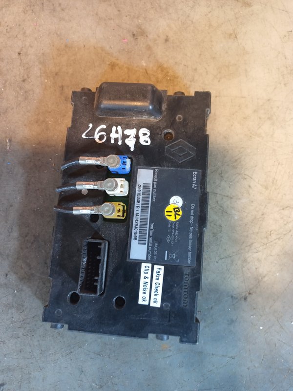 Display Radio RENAULT 259153451R