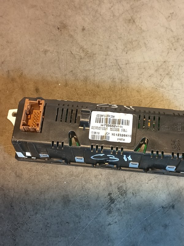 Display Radio Grupo PSA Ecra multifuncoes 96759552