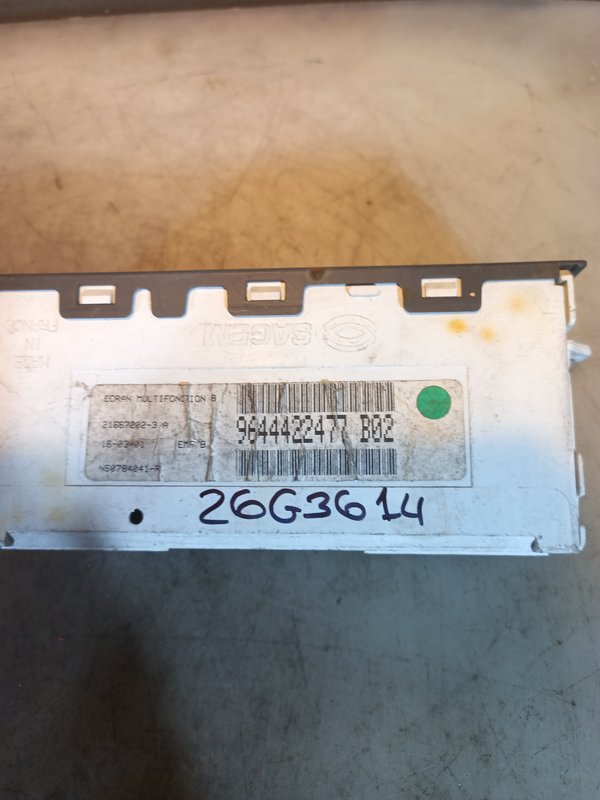 Display Radio CITROEN C5 I 9644422477