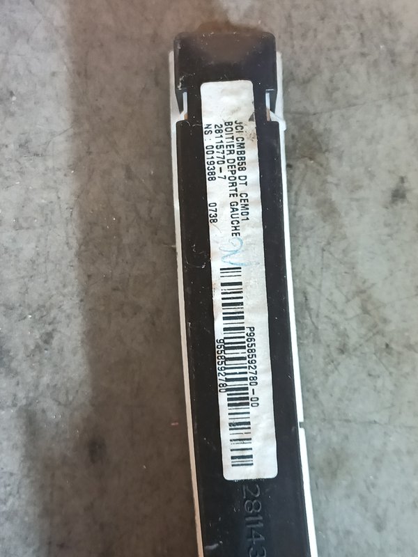 Display Radio Grupo PSA 9658592780