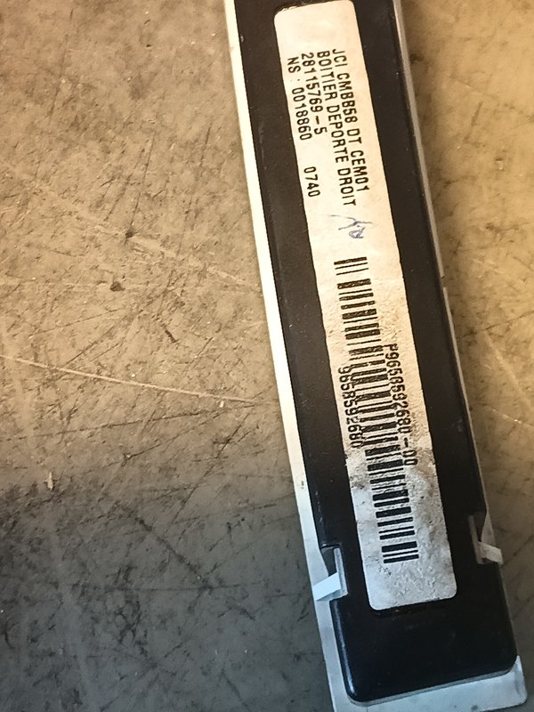 Display Radio CITROEN C4 9658592680