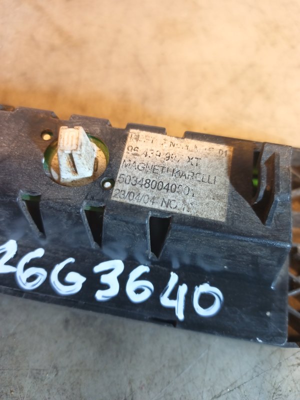 Display Radio Grupo PSA 96439997XT