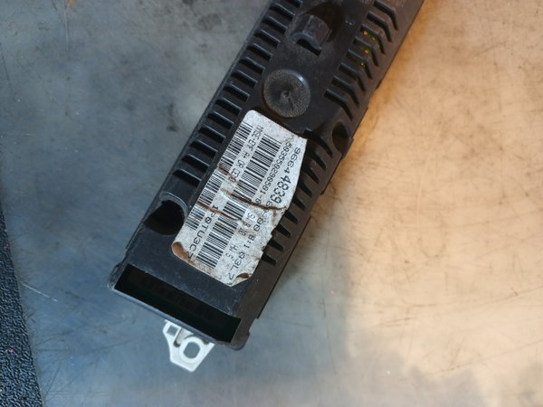 Display Radio PEUGEOT 9664483980