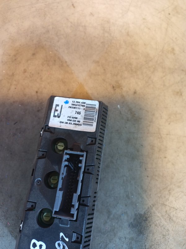 Display Radio OPEL 13284430 EJ