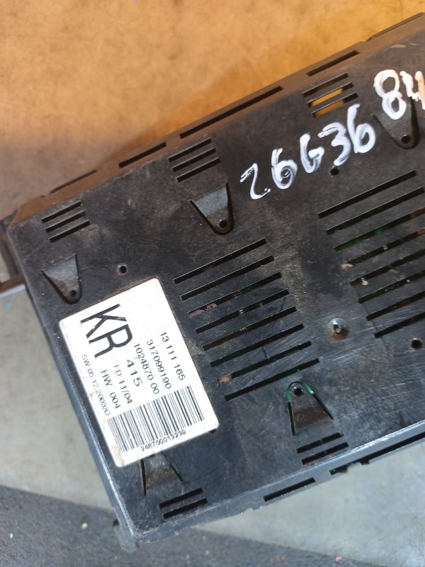 Display Radio OPEL 13111165
