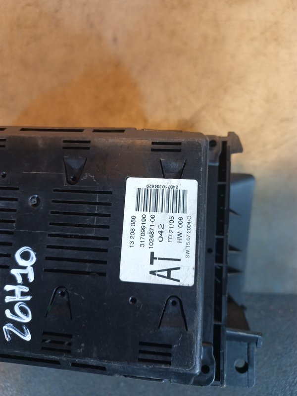 Display Radio OPEL 13208089