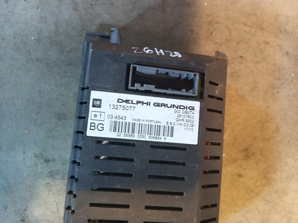 Display Radio OPEL 13275077 BG