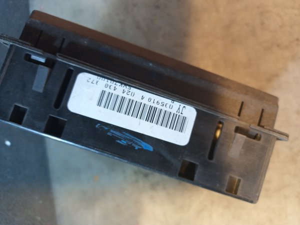 Display Radio OPEL 024438372 JY