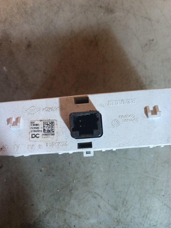 Display Radio Grupo Renault 248A07726R