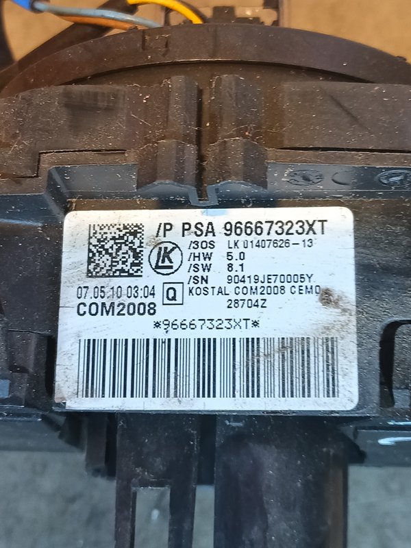 Fita Airbags Grupo PSA 96667323XT