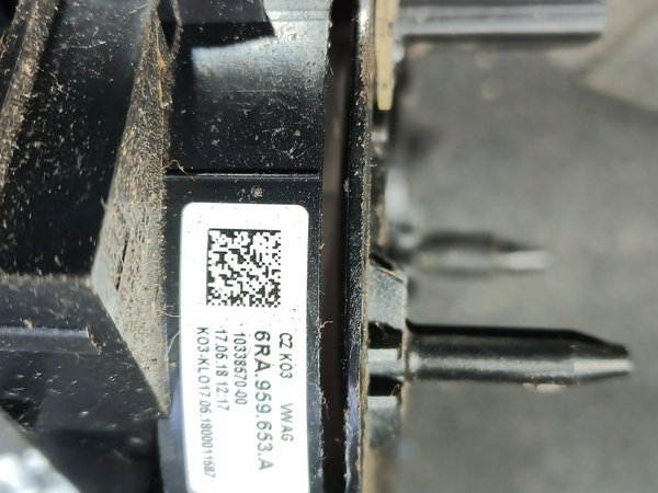 Fita Airbags Grupo VAG SEAT 6RA959653A