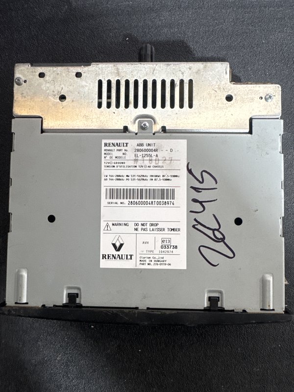 Modulo Bluetooth Renault Laguna III 280600004R